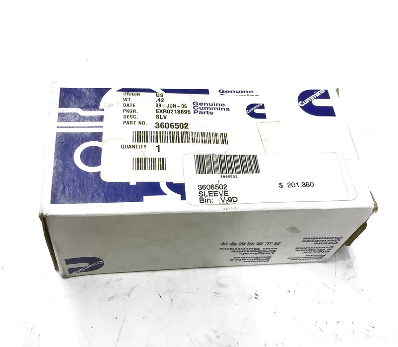 Cummins OEM Sleeve 3606502 NOS