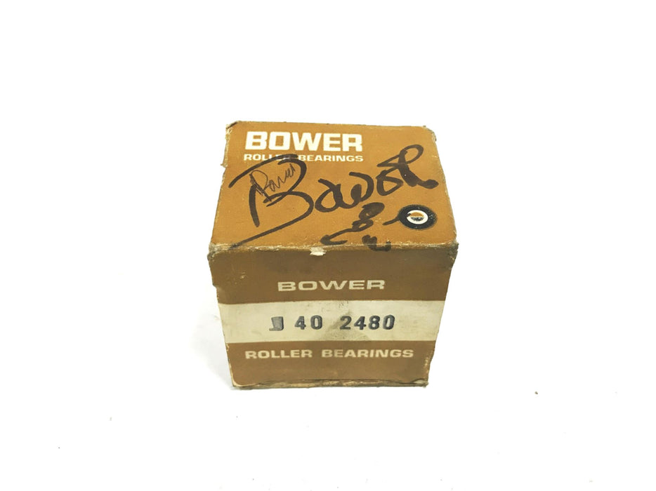 Bower Needle Roller Bearing J40-2480 [Lot of 3] NOS