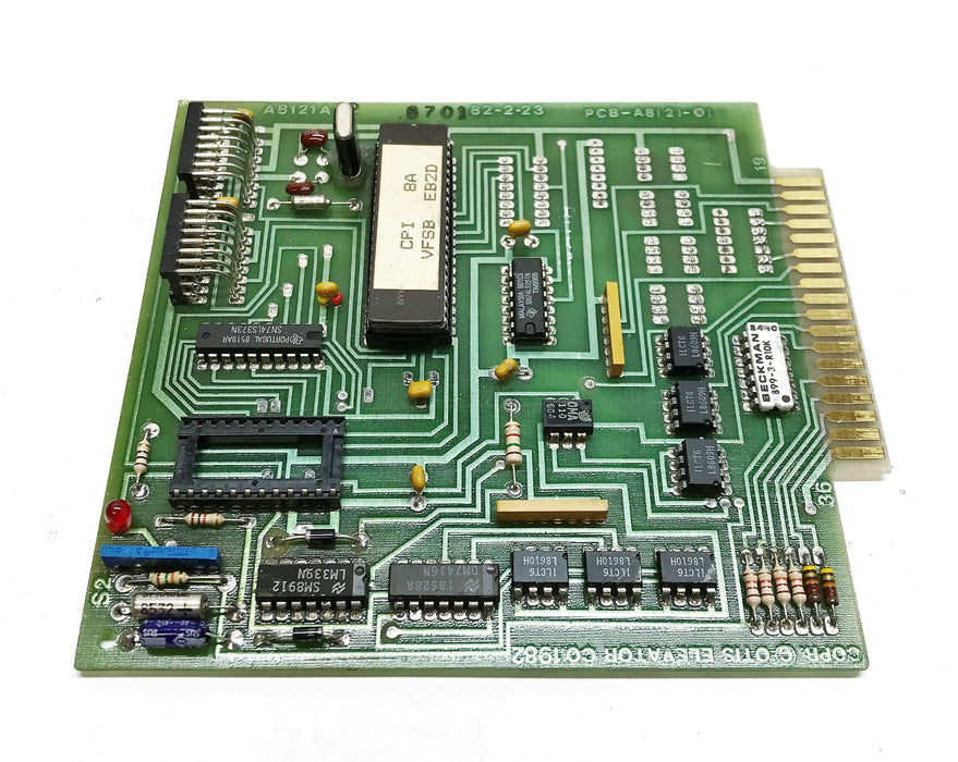 OTIS Vacuum Display Driver Board A8121AH2