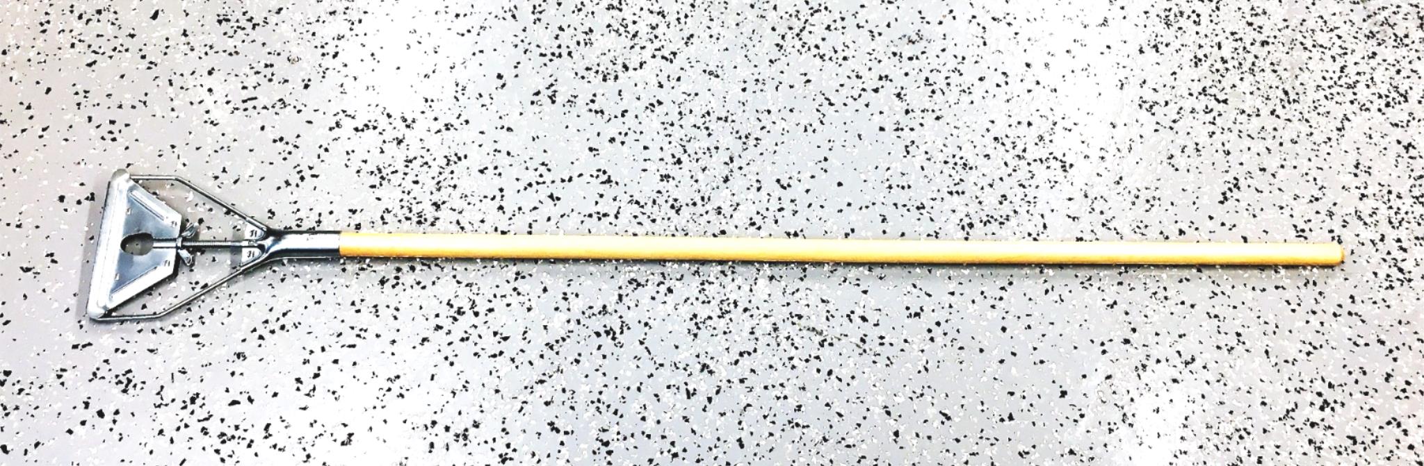 Unbranded 8 Inch Wet Mop Handle 52 Inch Length [Lot of 3] NOS