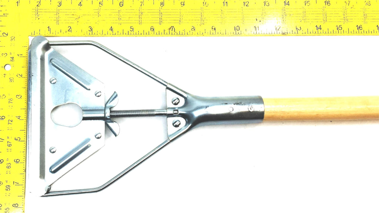 Unbranded 8 Inch Wet Mop Handle 52 Inch Length [Lot of 3] NOS
