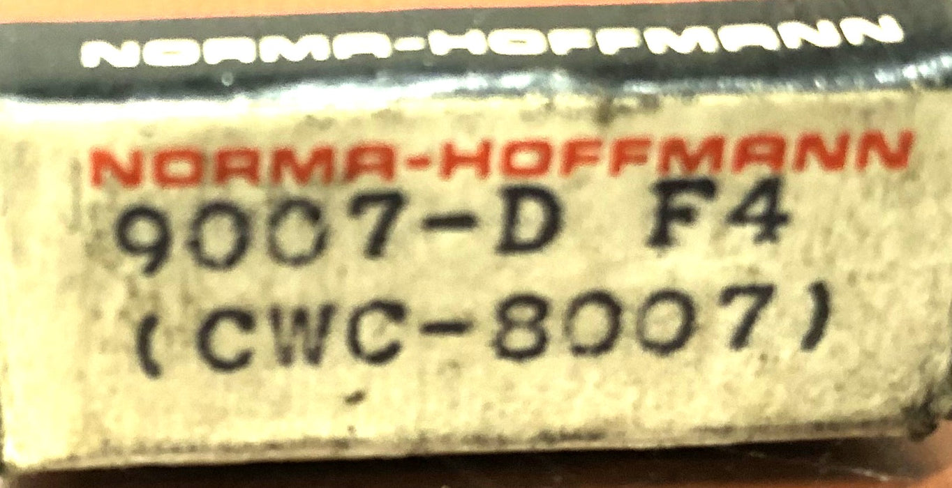 Norma Single Row Ball Bearing 9007-D NOS