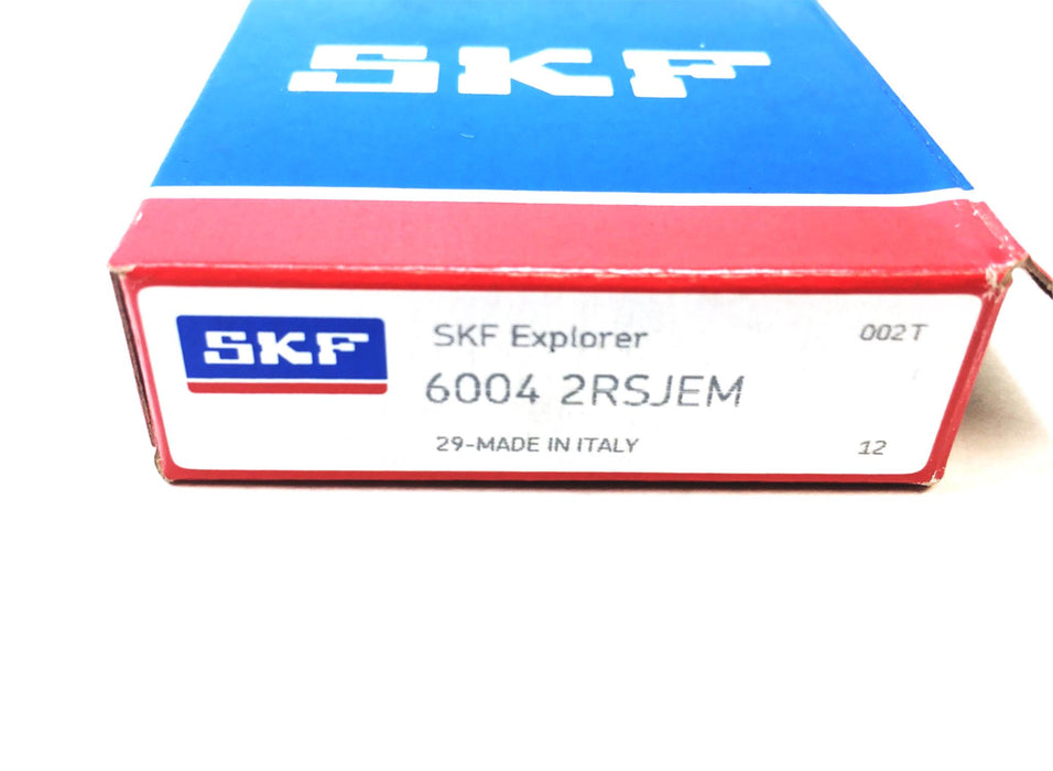 SKF 20x42x12mm Bearing 6004-2RSJEM [Lot of 6] NOS