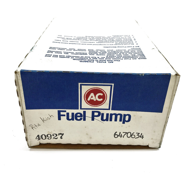 ACDelco Fuel Pump Assembly 40927 (6470634) NOS