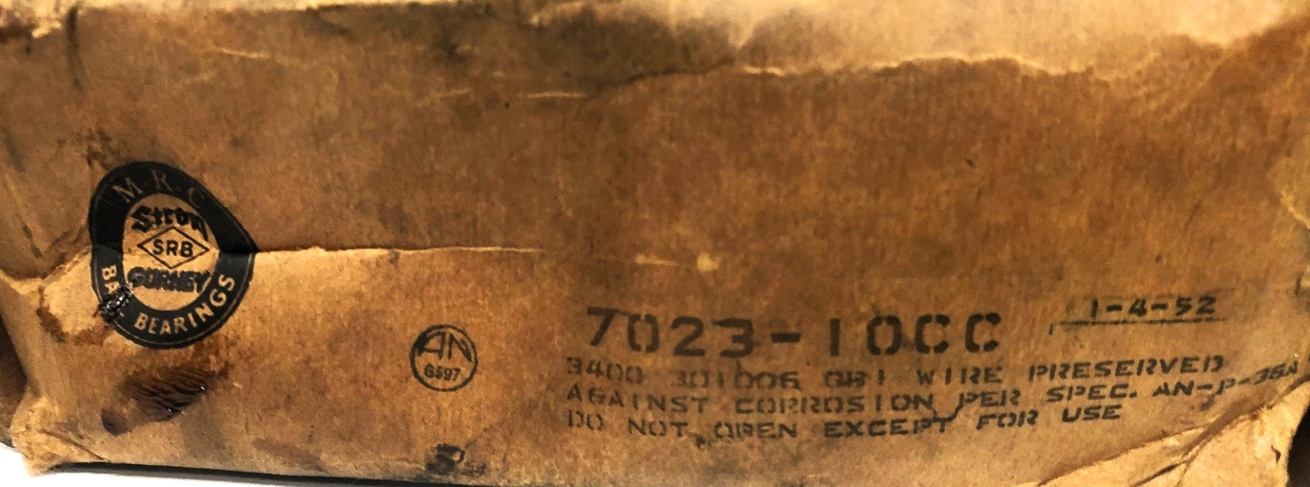 MRC Ball Bearing 7023-10CC NOS