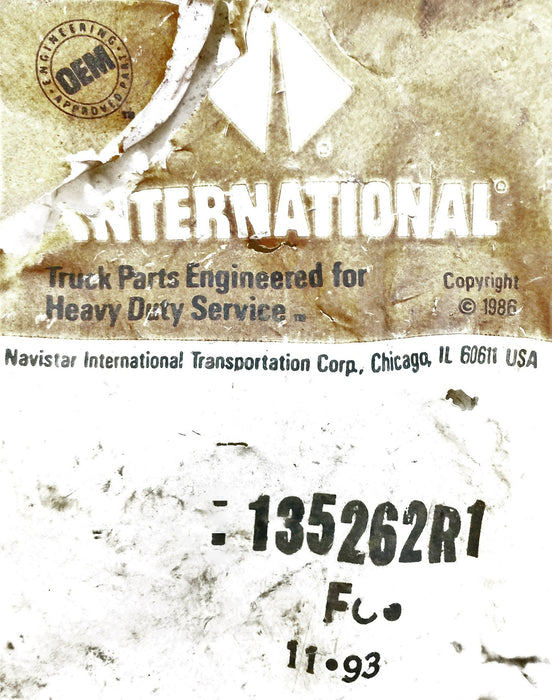 International/Navistar Rear Brake Adjuster Star 135262R1 NOS