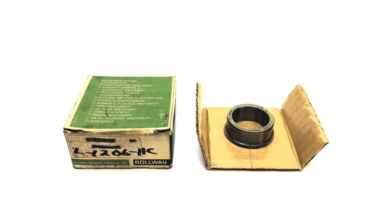 Rollway Cylindrical Roller Bearing Rollway L-1206-HC NOS