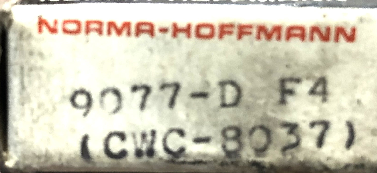 Norma Single Row Ball Bearing 9077-D NOS
