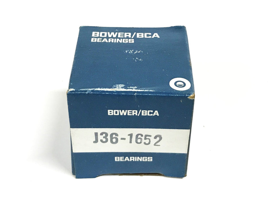 Bower Cylindrical Roller Bearing J36-1652 [Lot of 2] NOS