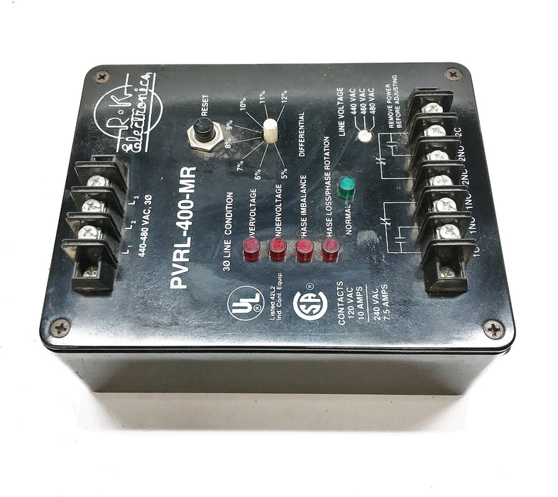 RK Electrics Heavy Duty Relay PVRL-400-MR (Missing Knob) USED