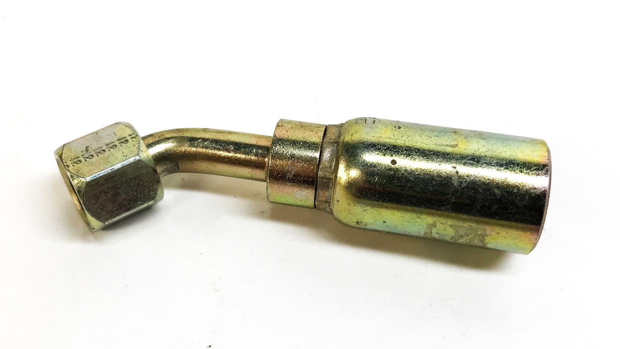 Eaton Weatherhead 3/8" 45 Degree Hydraulic Hose Fitting 06U-686 [Lot of 4] NOS