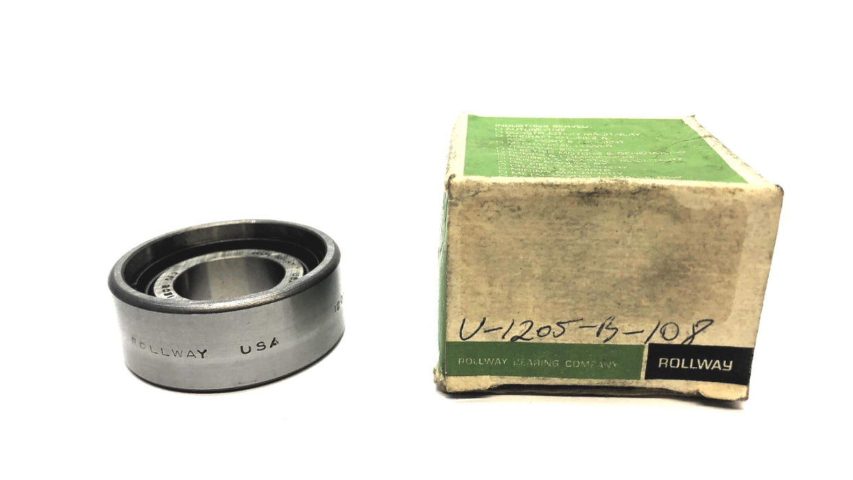 Rollway Cylindrical Roller Bearing U-1205-B-108 NOS