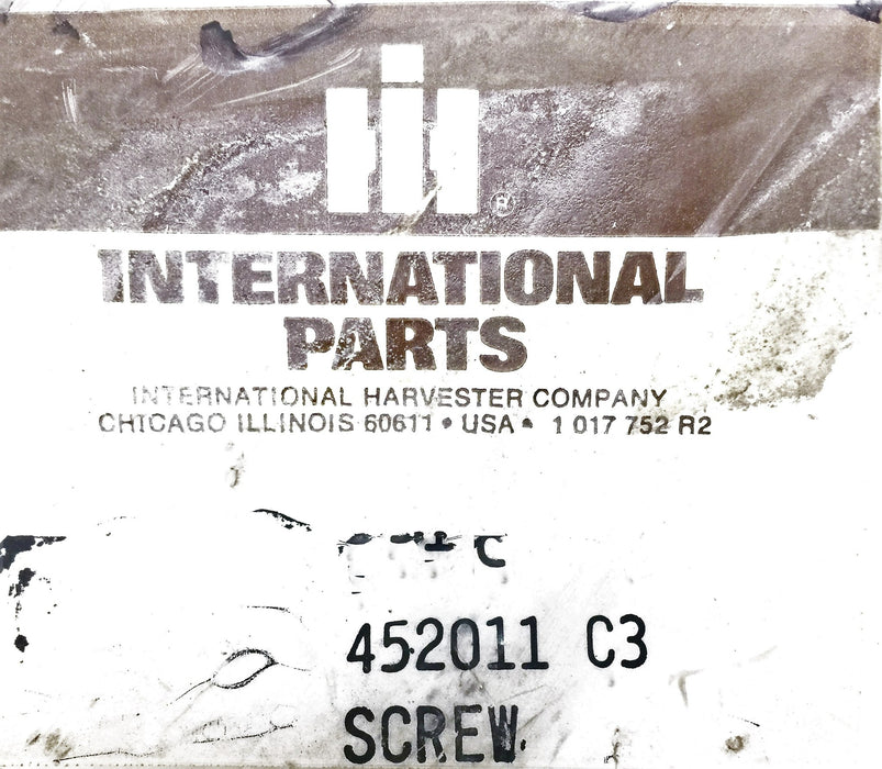 International Harvester Screw 452011C3 [Lot of 2] NOS