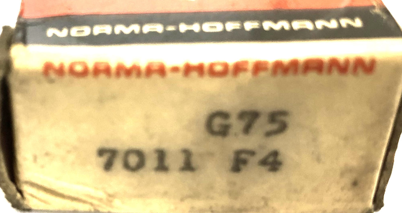 Norma Single Row Ball Bearing 7011 NOS
