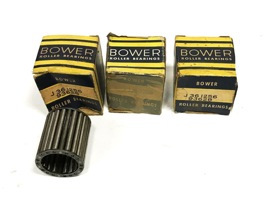 Bower Needle Roller Bearing J36-1256 [Lot of 3] NOS