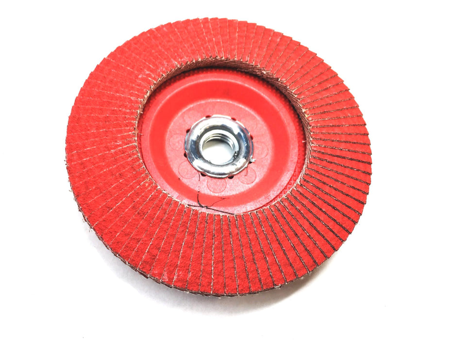 CGW 5X5/8-11 Trimmable Ceramic Flap Disc 12,200 Max RPM C3-80 [Lot of 5] NOS