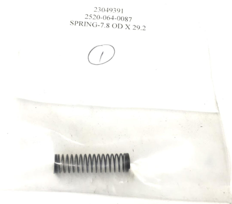 ALLISON GENUINE PART PN# 23049391 MD_SPRING- 7.80 OD X 29.2 LG