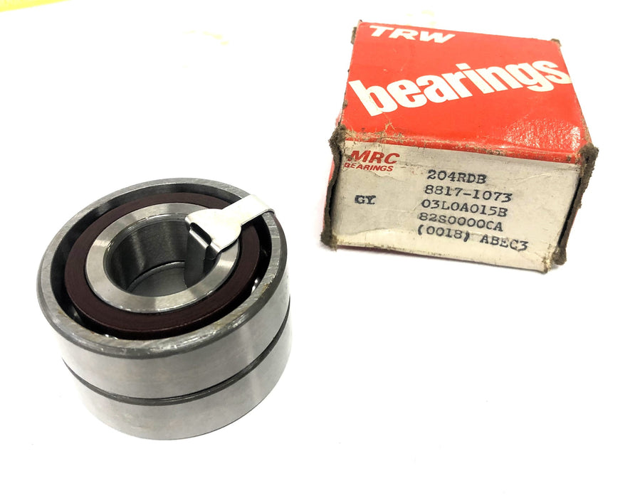 MRC ABEC 3 Angular Contact Ball Bearing Pair 204RDS NOS