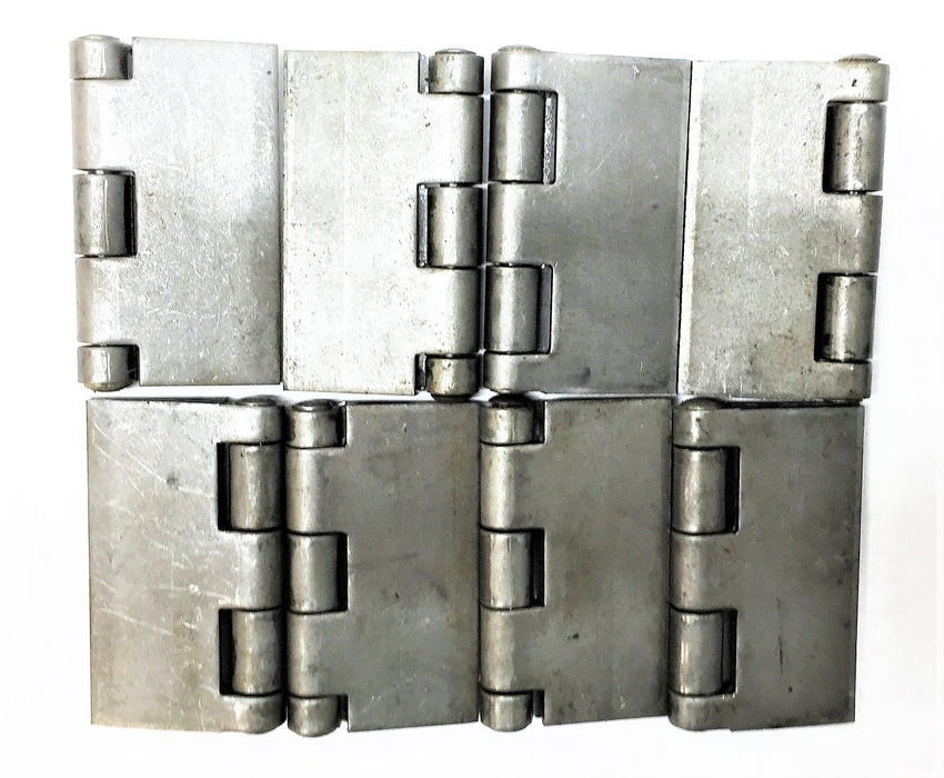 UNBRANDED 3" x 3" (0.120 Thickness) Steel Weld-On Hinge [Lot of 8] NOS