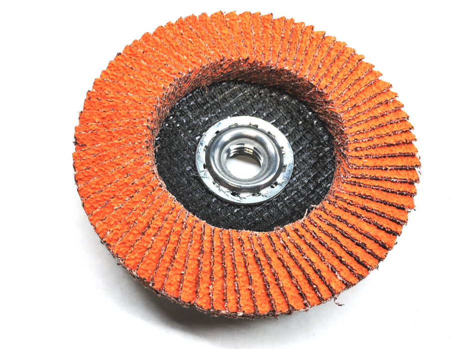 Norton Blaze Flap Disc 13300 Max RPM 4-1/2X5/8-11 [Lot of 3] NOS