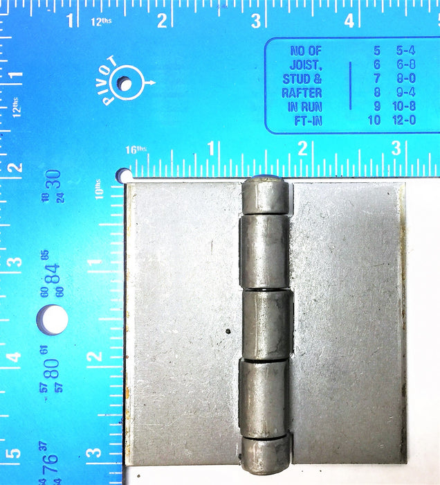 UNBRANDED 3" x 3" (0.120 Thickness) Steel Weld-On Hinge [Lot of 8] NOS