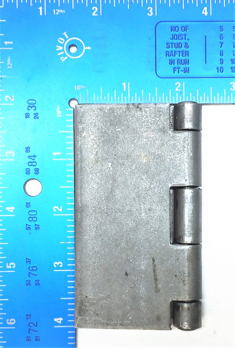UNBRANDED 4" x 4" (0.120 Thickness) Steel Weld-On Hinge [Lot of 3] NOS