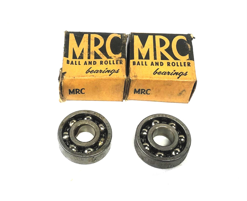 MRC ABEC 3 Angular Contact Ball Bearing 201S-14 [Lot of 2] NOS