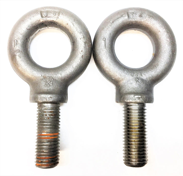 UNBRANDED 1" x 6-1/2" K2 Eyebolt [Lot of 2] NOS