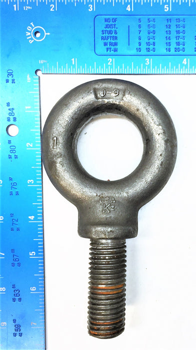 UNBRANDED 1" x 6-1/2" K2 Eyebolt [Lot of 2] NOS