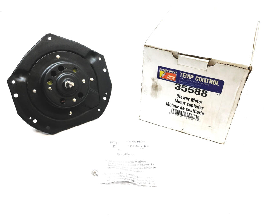 Federated Auto Parts Four Seasons Temp Control 12V Blower Motor 35588 NOS