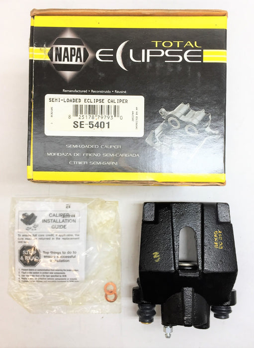 NAPA Total Eclipse Semi-Loaded Eclipse Caliper SE-5401 REMANUFACTURED