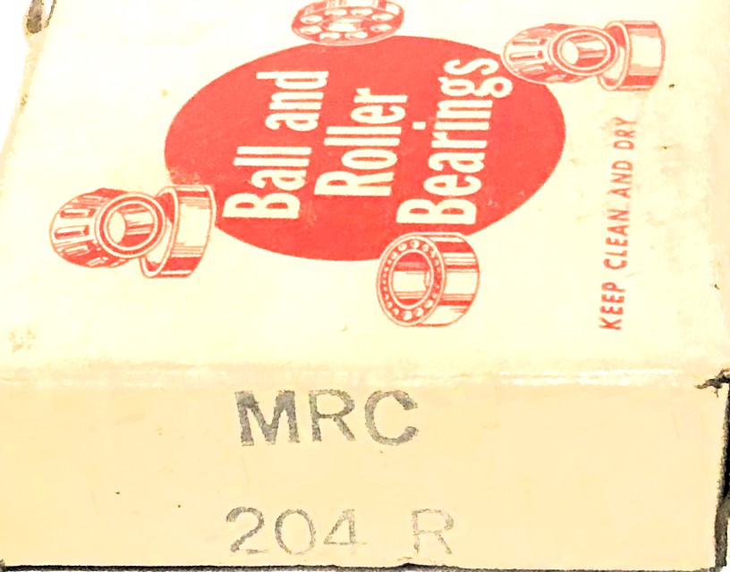 MRC Angular Contact Ball Bearing 204R NOS