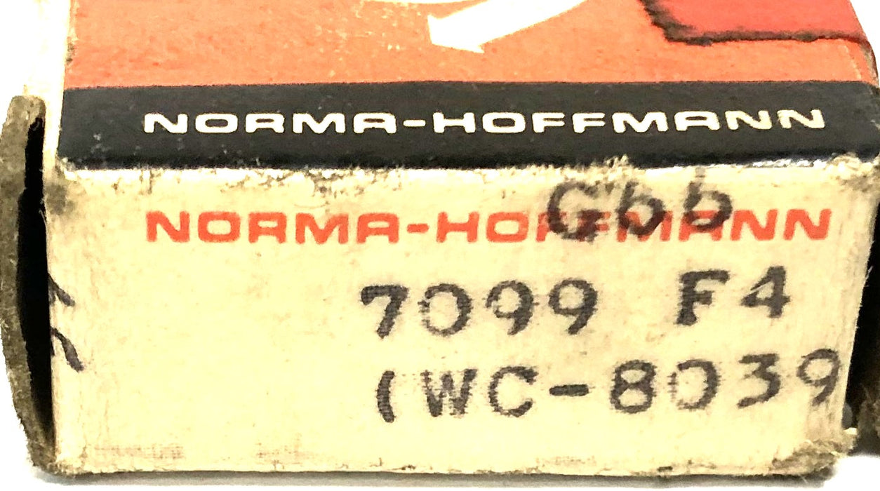 Norma Single Row Ball Bearing 7099 NOS