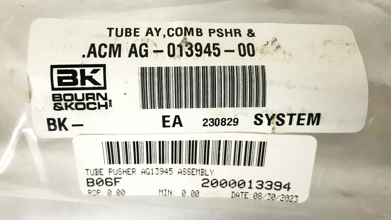 Acme Gridley Screw Machine Pusher Tube AG13945 NOS