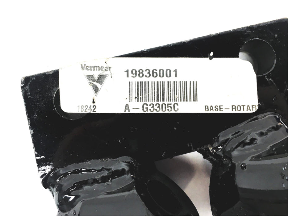 Vermeer Rotary Base 19836001 (A-G3305C) NOS