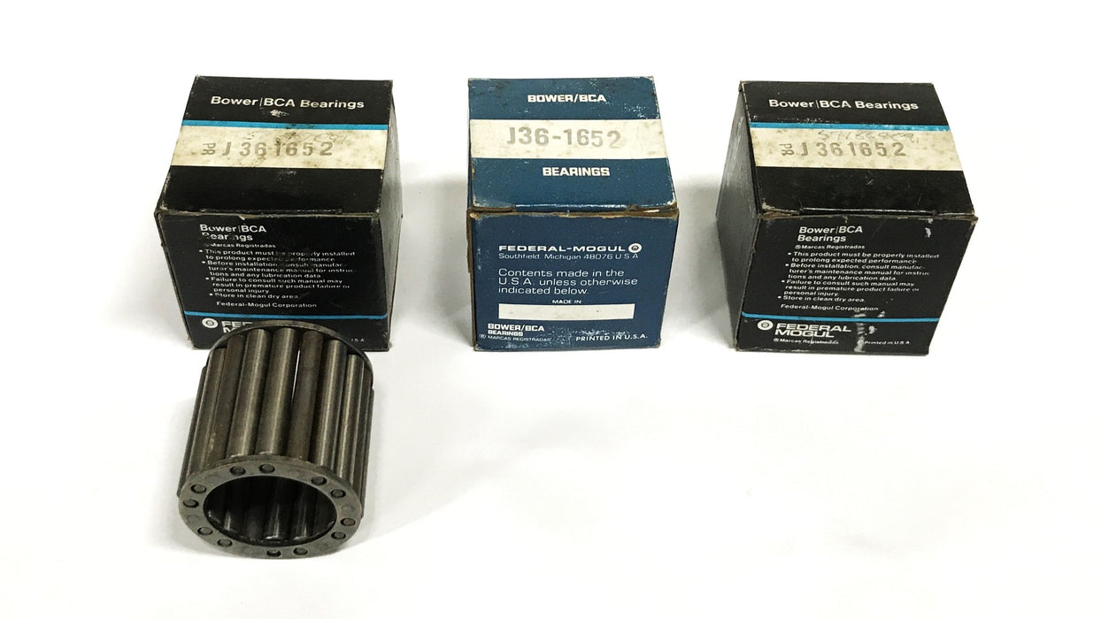 Bower Cylindrical Roller Bearing J36-1652 [Lot of 3] NOS