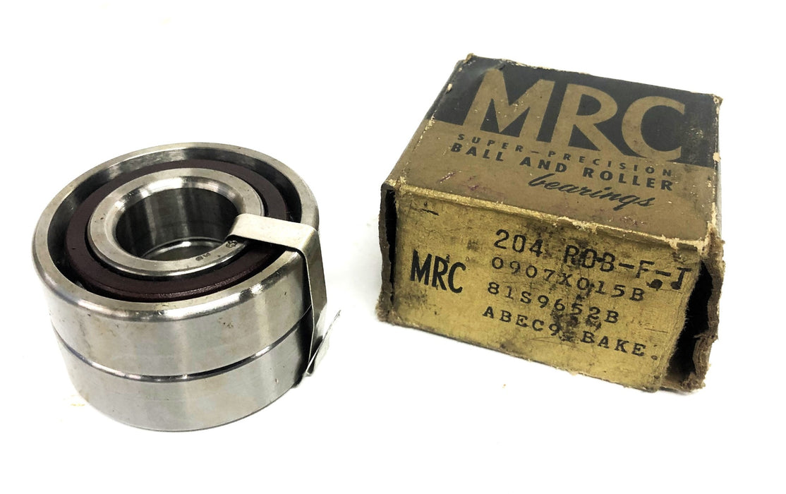 MRC ABEC 9 BAKE Angular Contact Ball Bearing Pair 204RDB-FT NOS