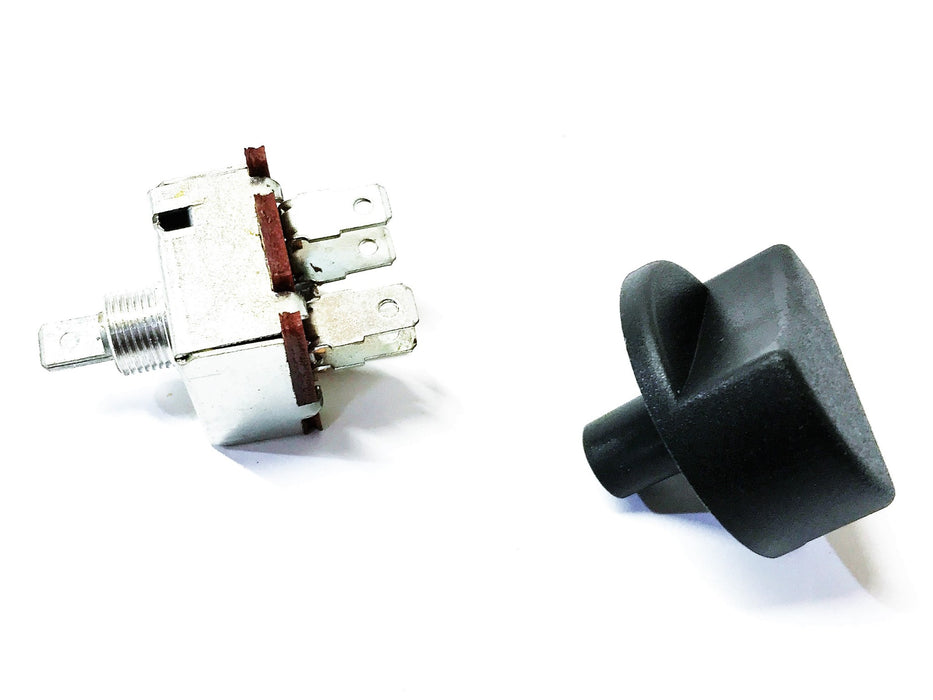 Alliance Parts Blower Switch and Knob ABP-N83-322290/316016 [Lot of 2] NOS