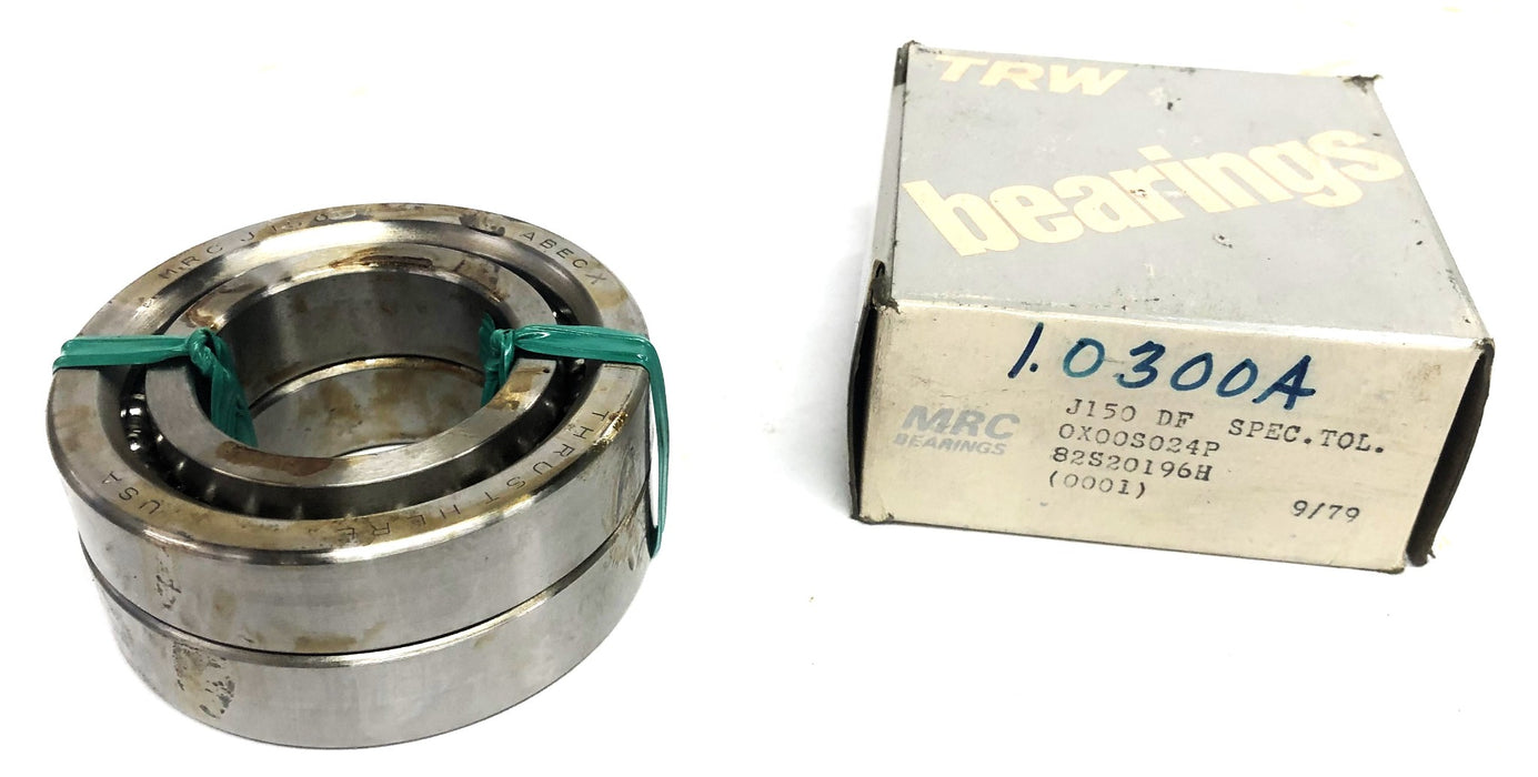 MRC TRW Angular Contact Ball Bearing Pair J150-DF NOS