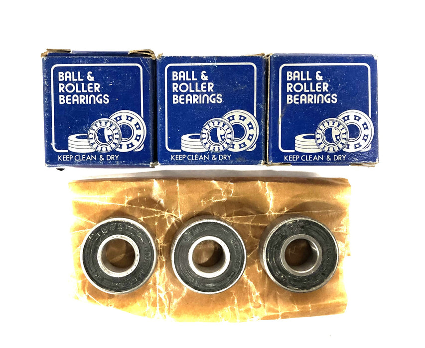 Norma Single Row Ball Bearing 7017-K [Lot of 3] NOS