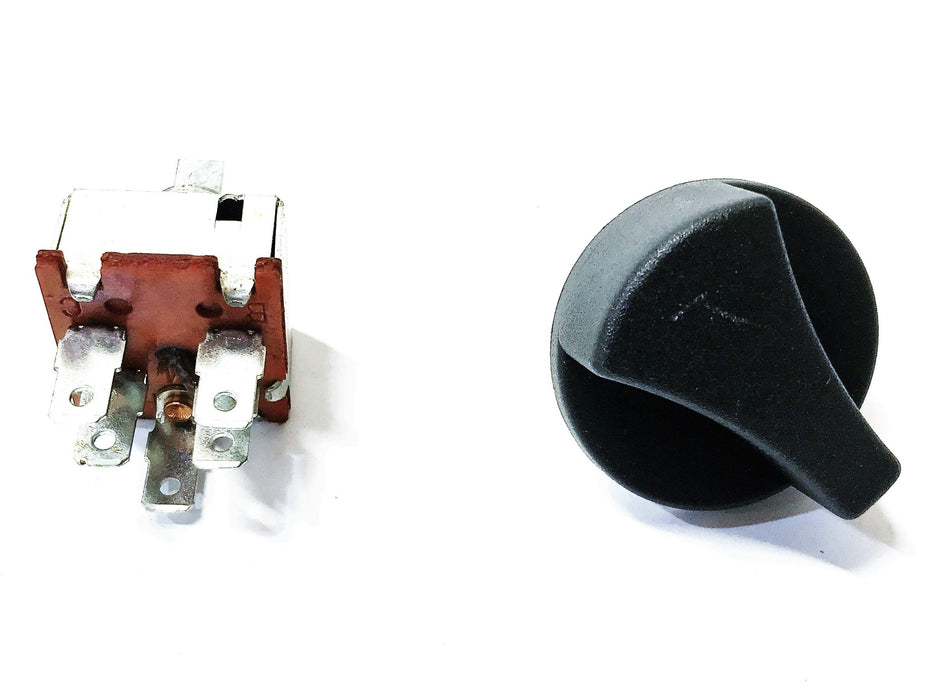 Alliance Parts Blower Switch and Knob ABP-N83-322290/316016 [Lot of 2] NOS