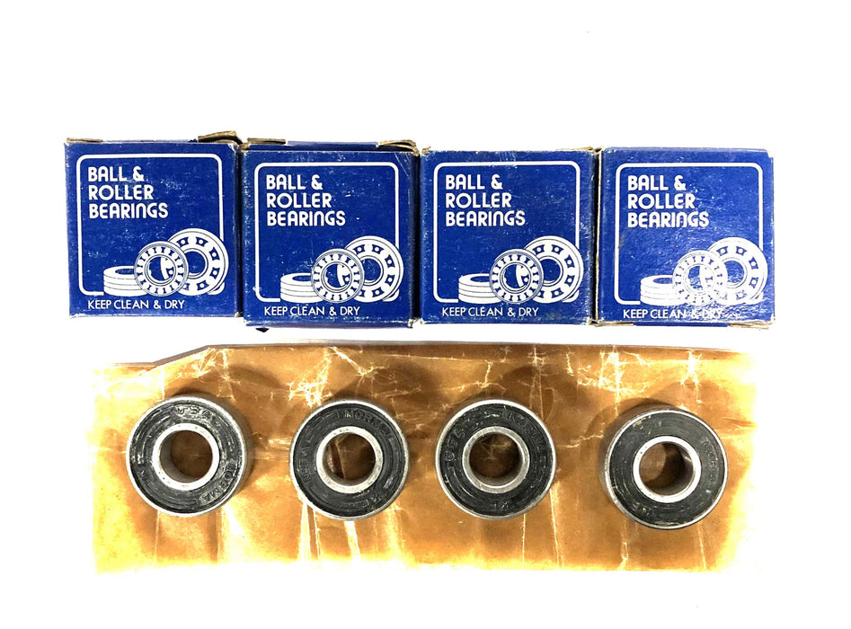 Norma Single Row Ball Bearing 7017-K [Lot of 4] NOS