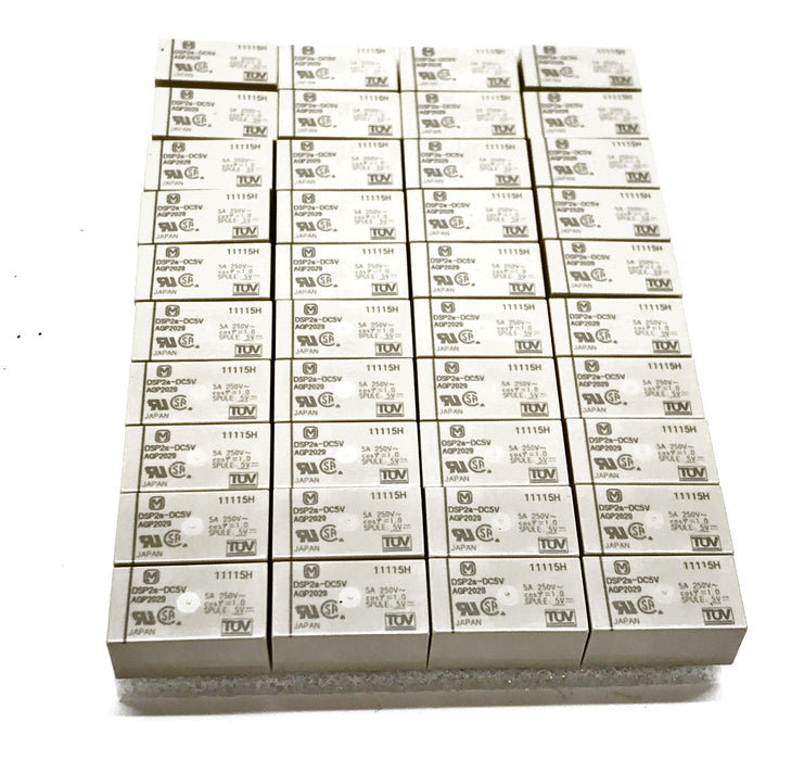 Panasonic 5A Relay DSP2a-DC5V [Lot of 40 NOS