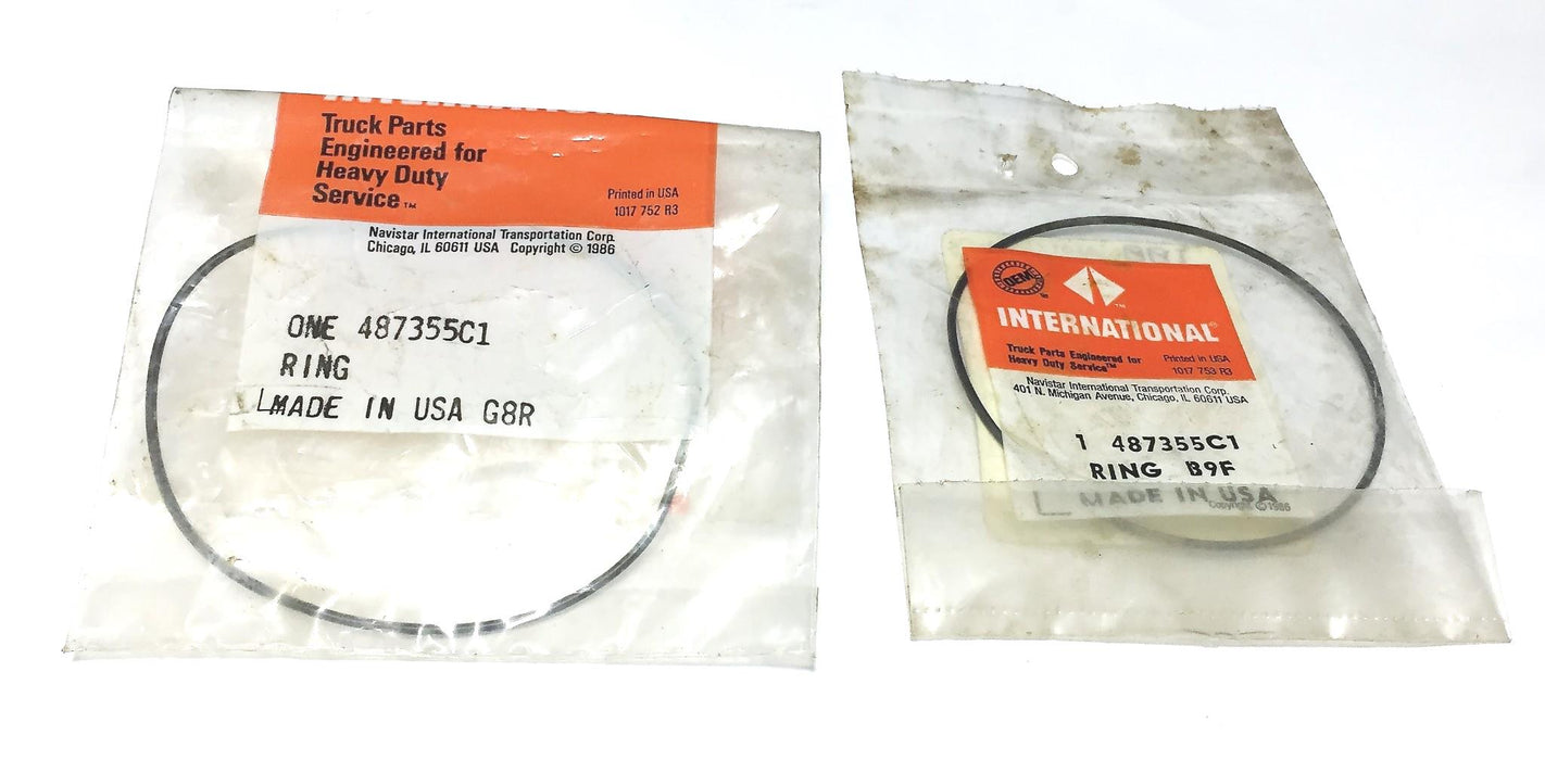 International/Navistar O-Ring Gasket 487355C1 [Lot of 2] NOS