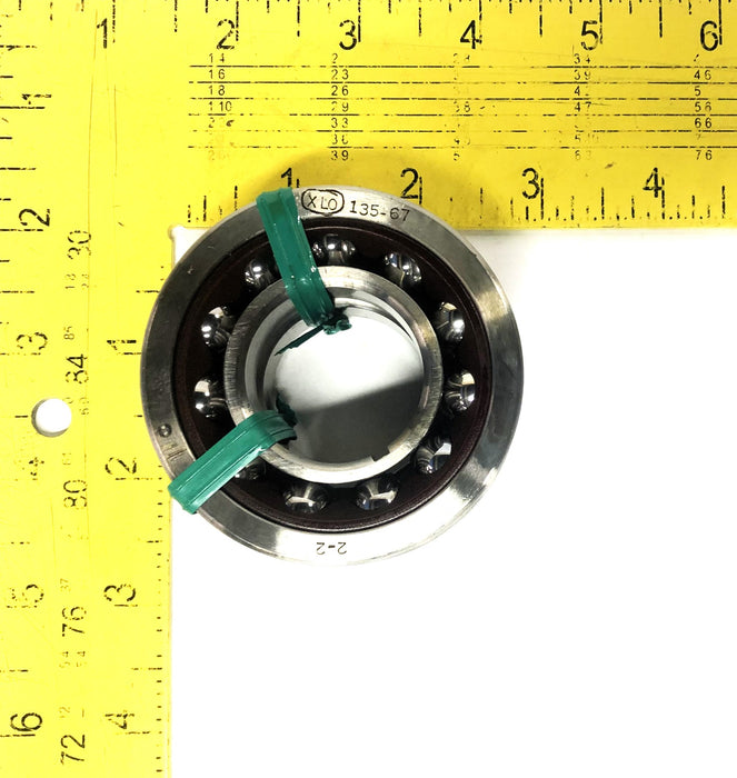 MRC ABEC 7 Angular Contact Ball Bearing Pair X0135-RBDS (135-37, 135-RBDS) NOS