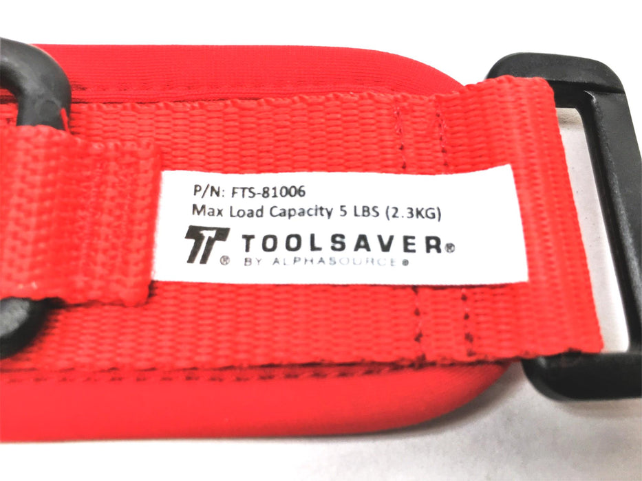 Alphasource ToolSaver 5LB Neoprene Wristband W D-Ring FTS-81006 [Lot of 3] NOS
