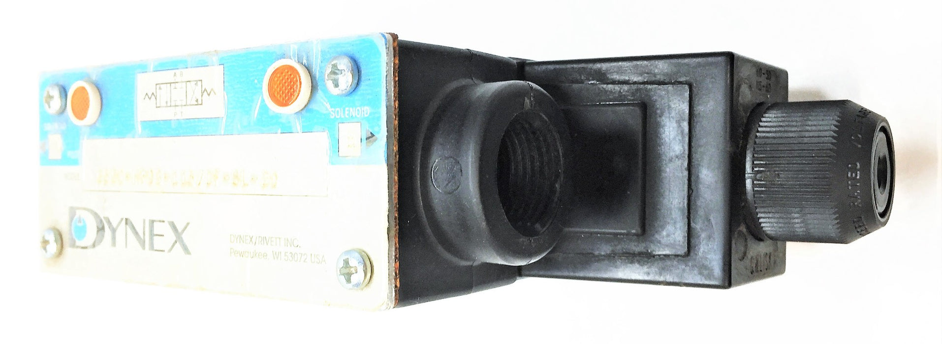 DYNEX/RIVETT High-Pressure Solenoid Valve 6550-HP03-115/DFSL-20 NOS
