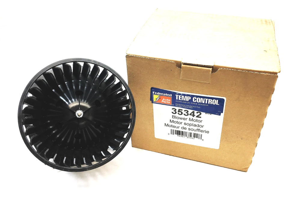 Federated Auto Parts Four Seasons Temp Control 12V Blower Motor 35342 NOS