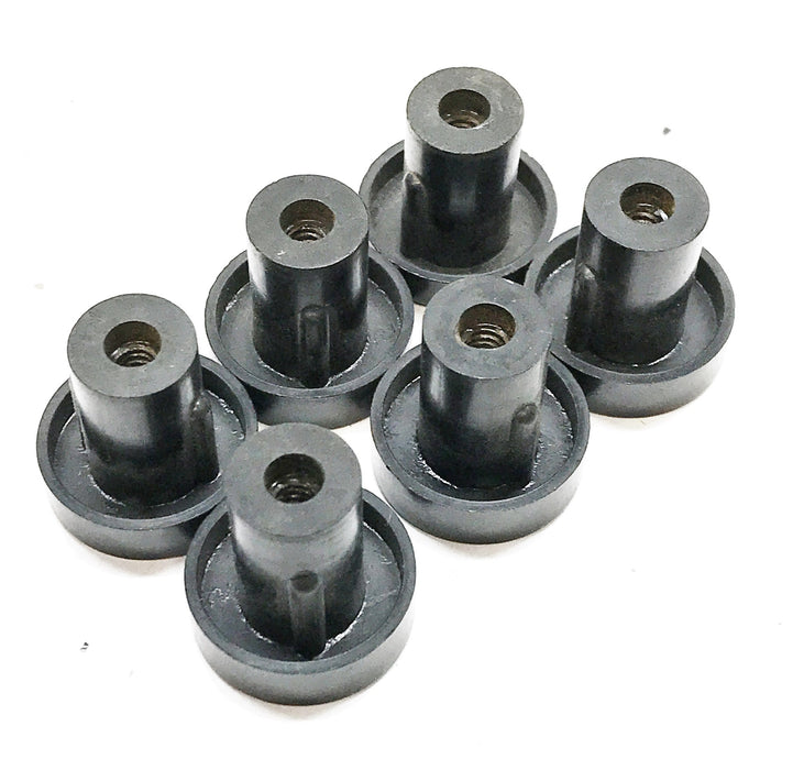 OTIS 7/8" Marked "10" Hot Stamped Elevator Panel Button A323AF1-10 [Lot of 6]