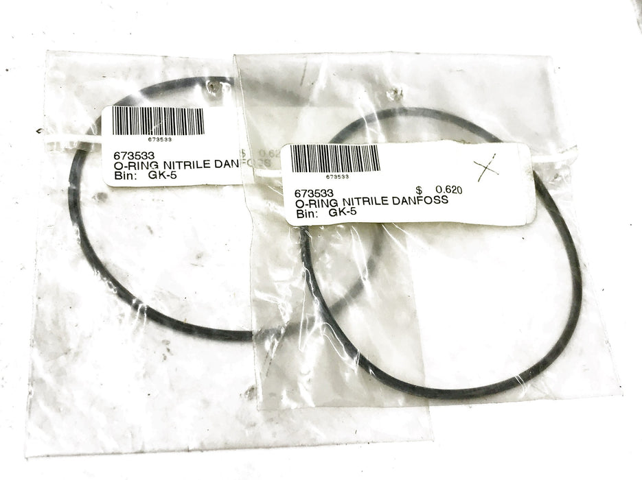 Danfoss O-Ring Seal 673533 [Lot of 2] NOS
